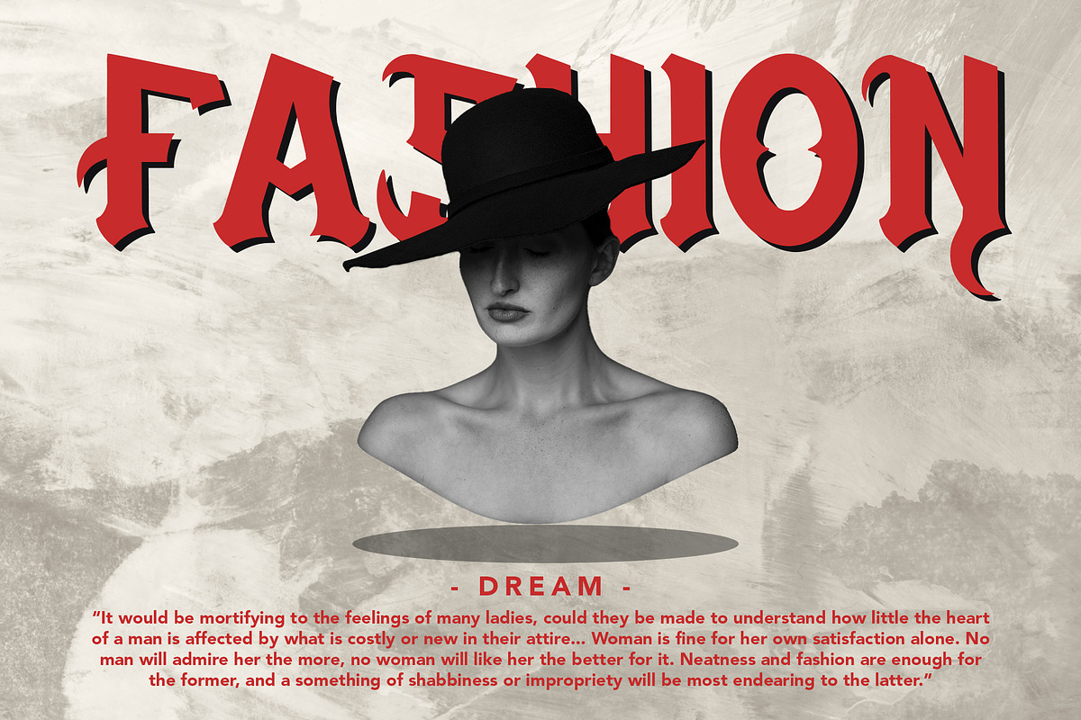 Metamorve - Blackletter Display Font, a Blackletter Font by Arendxstudio (Photo 2 of 9)
