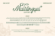 Nufaria, a Script Font by Burntilldead (Thumbnail 11 of 12)