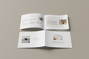 A4/A5 Landscape Brochure Mockup, a Books & Magazine Mockup by Momogi (Thumbnail 6 of 11)