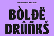CS Ratice – Inktrap Font, a Sans Serif Font by Craft Supply Co. (Thumbnail 7 of 8)