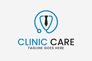 Clinic Care - Doctor & Medical Logo, a Branding & Logo Template by Creattlle (Thumbnail 1 of 4)