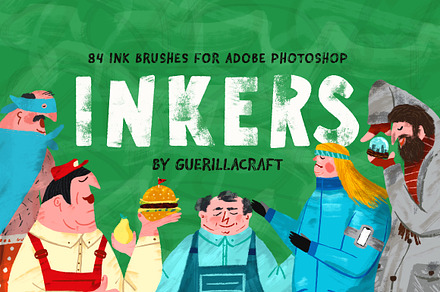 Inkers for Adobe Photoshop
