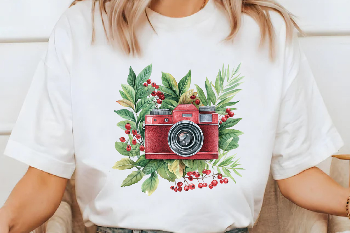 Christmas Travel Watercolour Clipart, an Illustration by Libby Wishes (Photo 3 of 7)