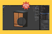 3D Furniture & Home Decor Pack, a Furniture 3D Model by Dudukbersama (Thumbnail 2 of 3)