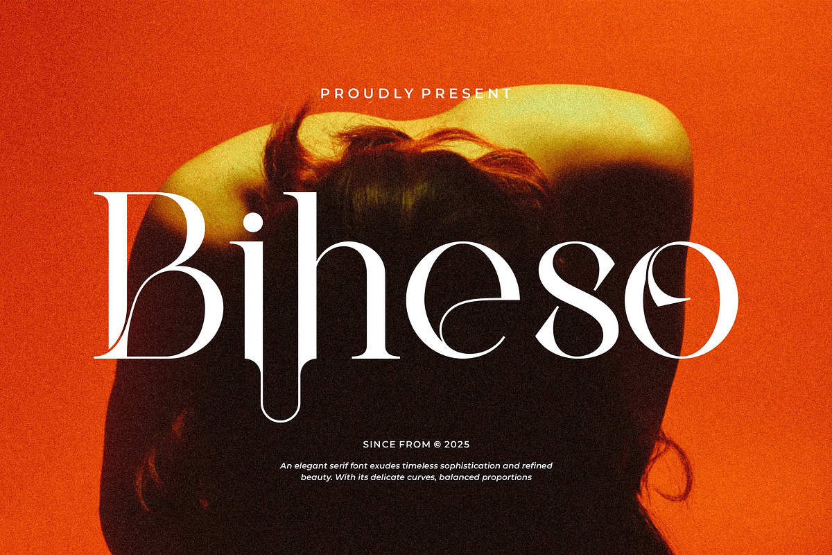 Biheso || Modern Classy Serif Font, a Serif Font by Ermedia Studio (Photo 1 of 10)