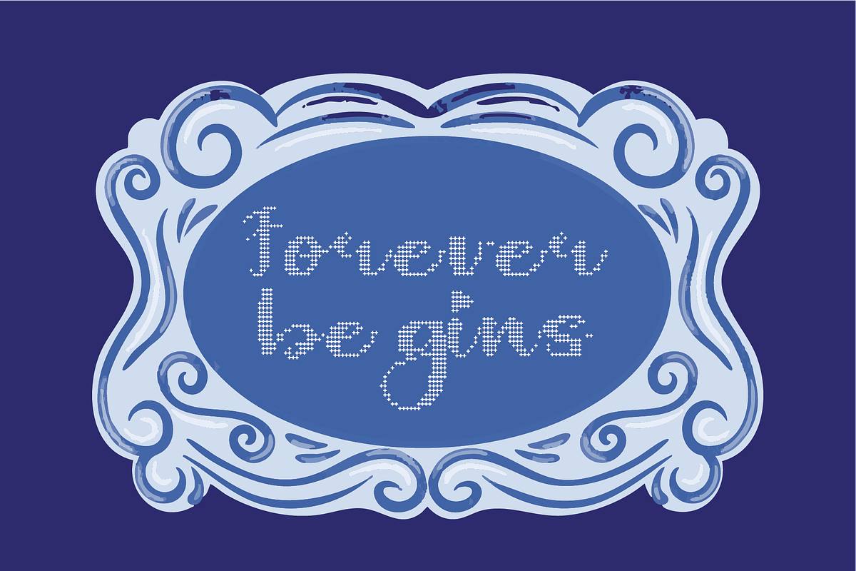 Dianvella | A Embroidery Script Font, a Handwritten Font by Berdansabersama (Photo 8 of 9)