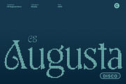 CS Augusta Disco, a Serif Font by Craft Supply Co. (Thumbnail 1 of 8)