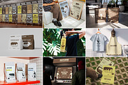 Coffee Shop Mockups, a Mockup by Vitora Mockup (Thumbnail 1 of 15)