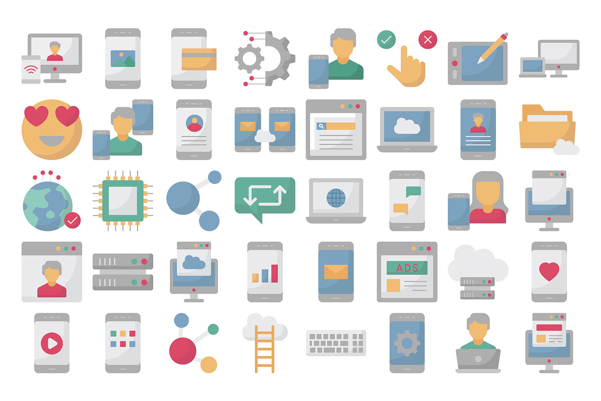 Digital Native Icons Pack, an Icon by Vector Portal