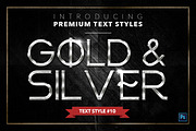 Gold & Silver #4 - 20 Text Styles, a Layer Style Add-On by Jonas Stensgaard (Thumbnail 11 of 23)