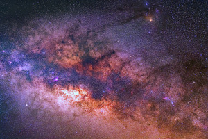 The center of milky way galaxy, a Nature Photo by sripfoto