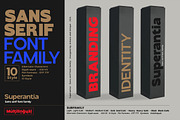 Superantia - Sans serif font family, a Sans Serif Font by Artistic & Unique (Thumbnail 14 of 15)