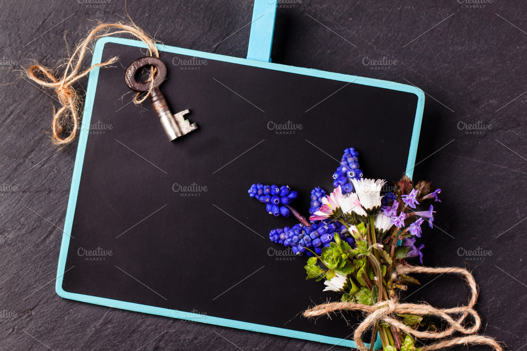 Chalkboard with flowers featuring bouquet, flowers, and wildflower