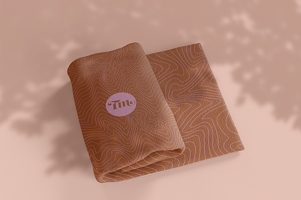 Folded Towel Mockup, a Household Mockup by Hubzway