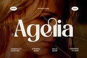 Agelia - Eternal Serif, a Serif Font by Pandeka Studio (Thumbnail 1 of 9)
