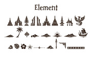 Nusantara Heritage, a Symbol Font by Art StoreID (Thumbnail 7 of 12)