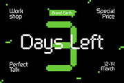 Pixo – Retro Pixel Display Font, a Sans Serif Font by Brand Earth (Thumbnail 5 of 6)