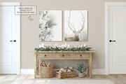CHRISTMAS TIME Wall&Frame Mockups, a Household Mockup by MyHomeMockups (Thumbnail 8 of 12)