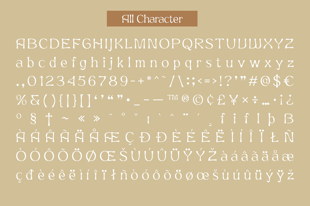 Neckyn - Quirky Sans Serif, a Serif Font by Craft Supply Co. (Photo 8 of 8)
