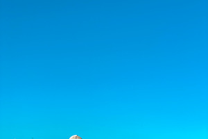 nuclear plant seen from La Almadrava beach, Spain, a Photo by Nito