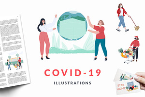 Covid-19 Illustrations