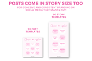 Instagram infographic charts graphs, a Social Media Template by Cate Creates (Thumbnail 6 of 6)