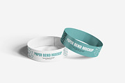 Paper Wristband Mockups, a Product Mockup by bimockup (Thumbnail 2 of 6)