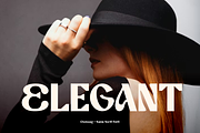 Chowag - Modern Stylish Font, a Sans Serif Font by Iqsiart Studio (Thumbnail 4 of 13)