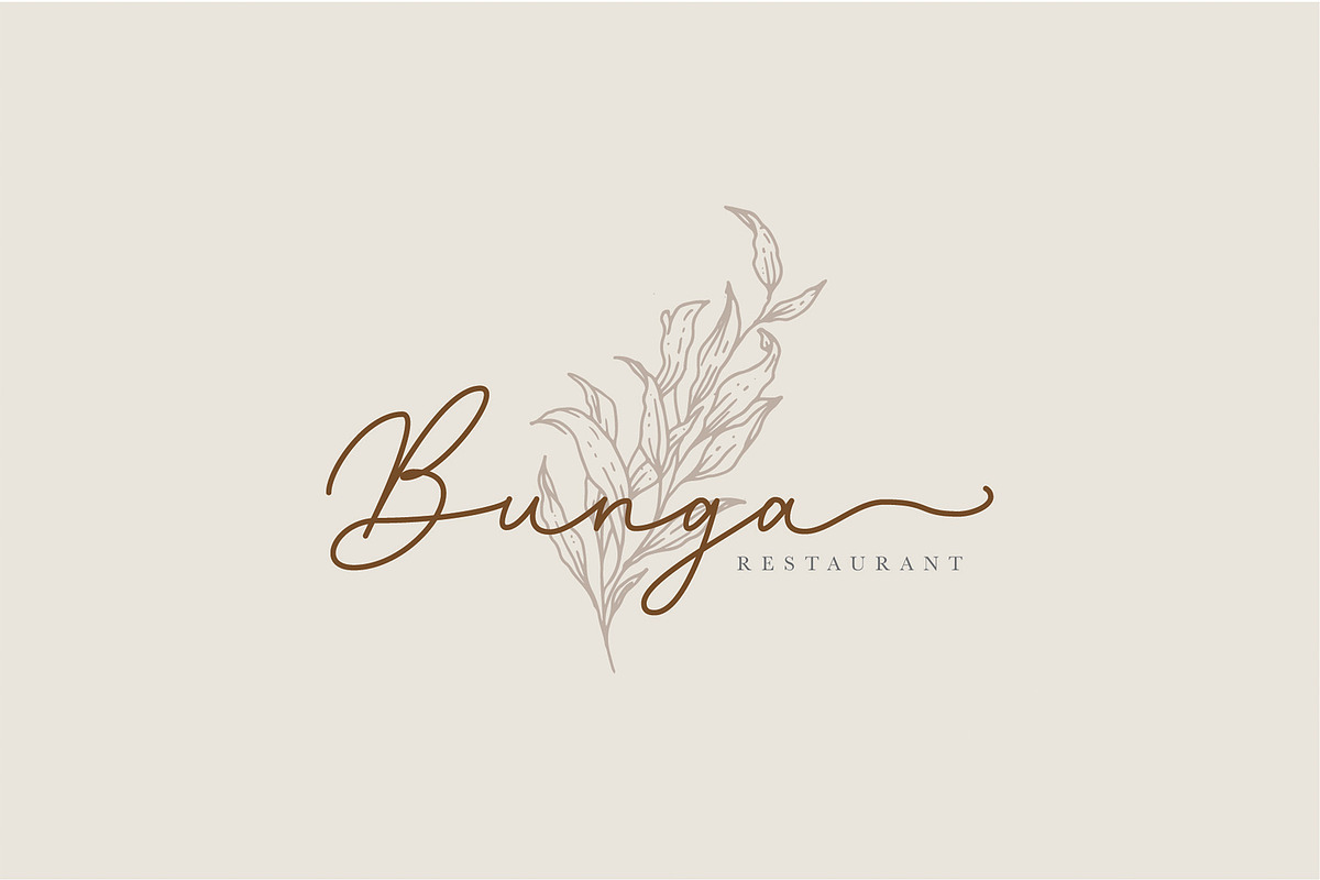 Gatkins - Luxury Script Font, a Script Font by Nirmana Visual (Photo 2 of 8)
