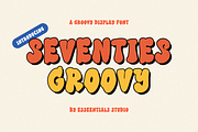 Seventies Groovy, a Serif Font by Essentials Studio (Thumbnail 1 of 10)