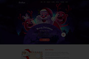 Christmas PSD Template, a Landing Page Template by Andit themes (Thumbnail 6 of 9)