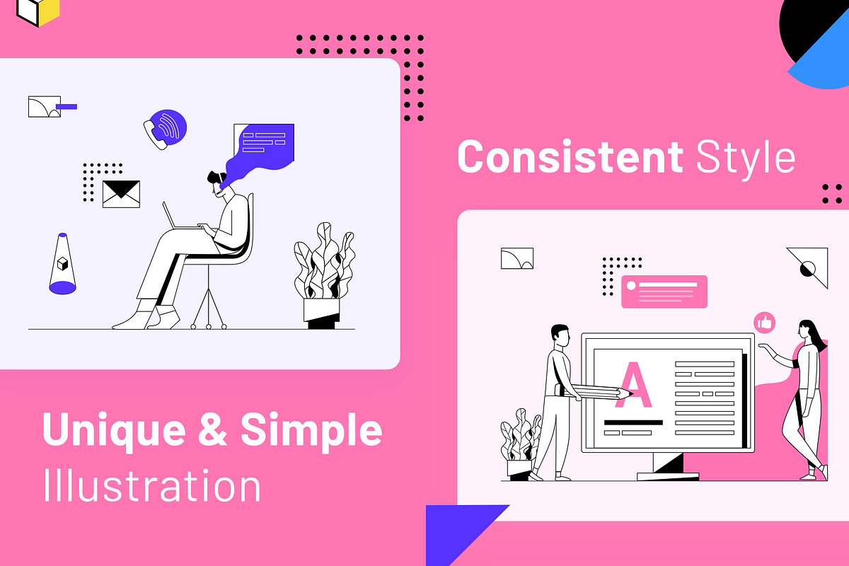 Zapata - Simple Line Illustration, a Templates & Theme by Designspace (Photo 2 of 7)