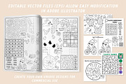Easter village coloring games, an Education Illustration by Lexi Claus (Thumbnail 14 of 16)