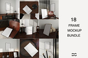 18 Bundle Frame Mockup, a Household Mockup by DSTUDIO888 (Thumbnail 1 of 3)