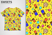 Sweets Seamless Patterns, a Pattern Graphic by 3Y_Design (Thumbnail 4 of 6)