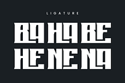 Sonagihen, a Sans Serif Font by alon kelakon (Thumbnail 7 of 7)