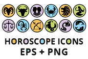 Vector Horoscope Icons, an Emoji Icon by Andres M Rodriguez (Thumbnail 1 of 3)