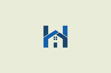 Home Blue Logo Vector