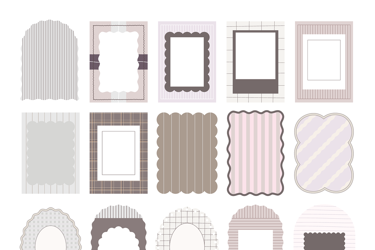 Wavy & Line Backgrounds, Frames, a Background Graphic by Animoon (Photo 10 of 20)