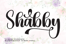 Shabby | Script Font