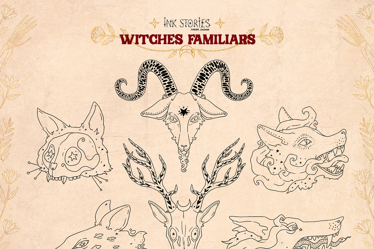 Witches Familiars, an Animal Illustration by Ink Stories (Photo 14 of 44)
