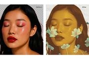 Printed Collage Photo Effect, a Layer Style Add-On by DesignerCandies (Thumbnail 2 of 7)