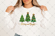 Christmas Tree PNG, Merry and Bright, an Illustration by Craft Nest (Thumbnail 2 of 6)