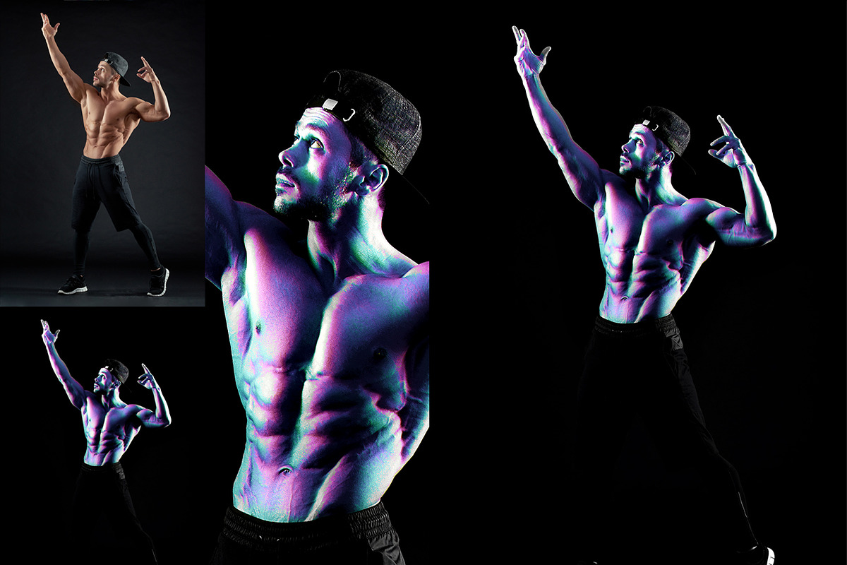 Hologram Photoshop Action, an Action Add-On by MRI STUDIO (Photo 19 of 23)
