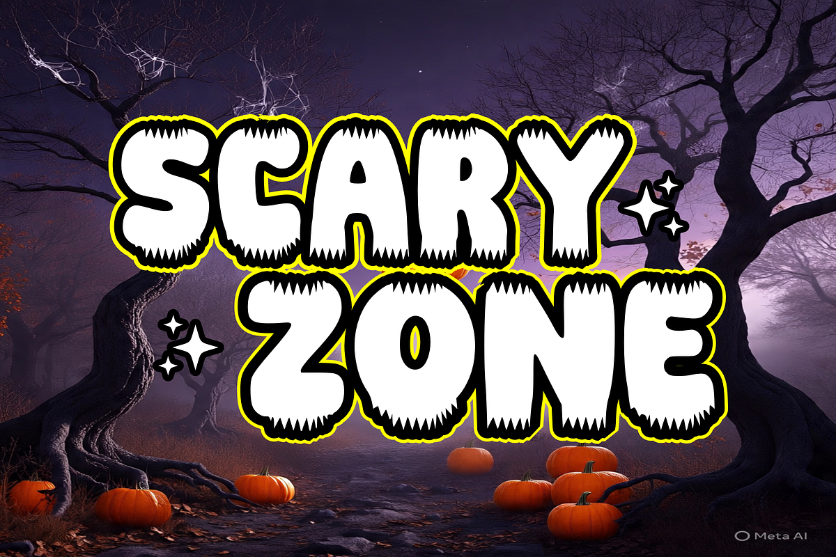 Halloween Park - Display Font, a Font by KiddoGlyphs Studio (Photo 3 of 5)