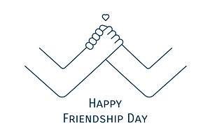 Two hands clasped in homie handshake, a Person Illustration by sceptical cactus
