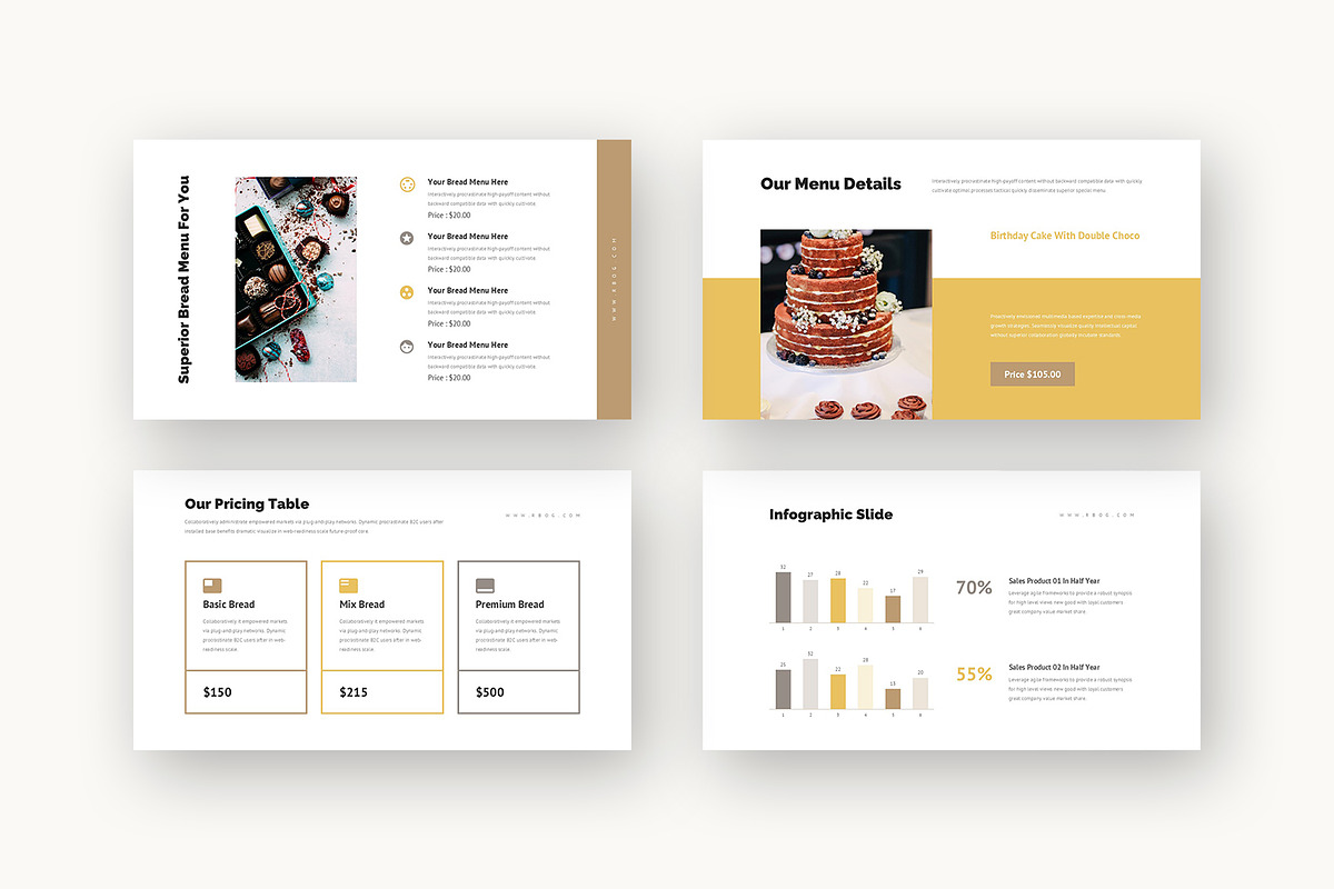 Rbog : Sourdough Shop Keynote, a Presentation Template by Punkl Camp (Photo 6 of 16)