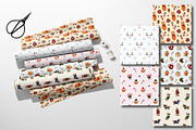 Christmas seamless patterns set, a Pattern Graphic by Dreamline Desings (Thumbnail 3 of 10)