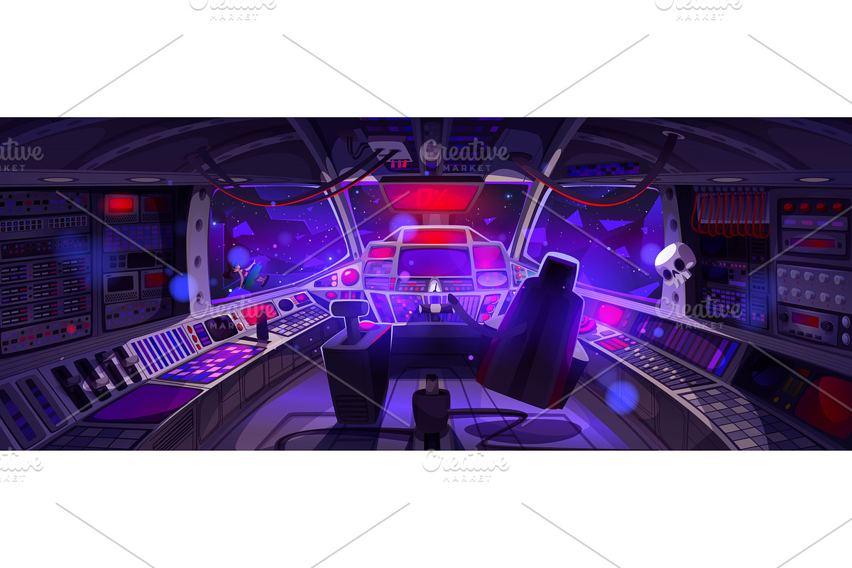 Crash situation in futuristic, a Technology Illustration by art PVP - market
