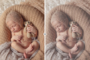 6 Essential Newborn LR Presets, an Action Add-On by M E G A S E T S (Thumbnail 2 of 5)